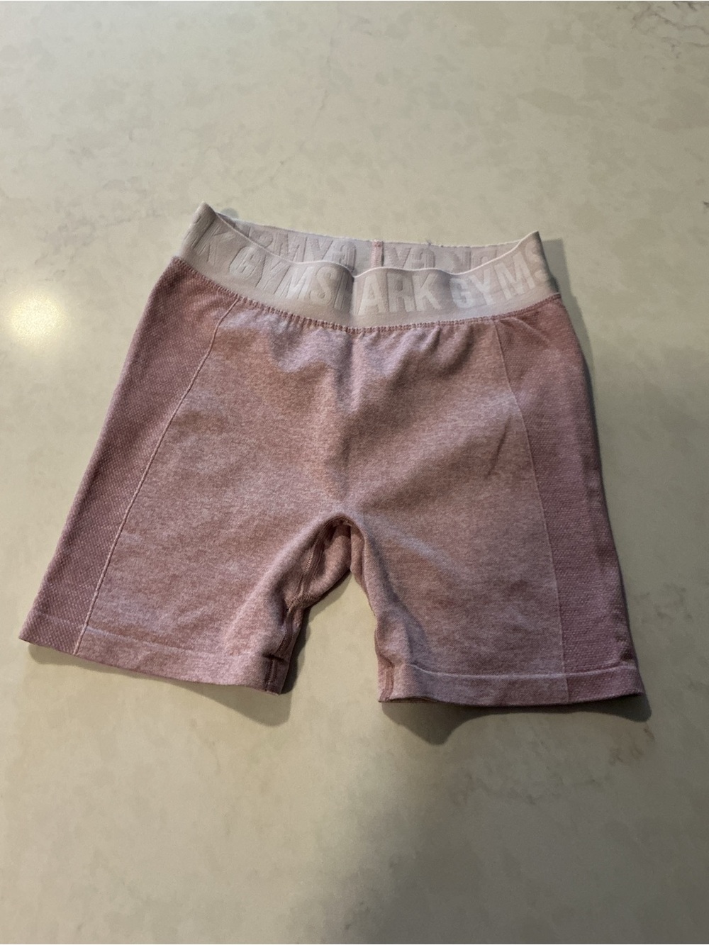 Gymshark Mauve Pink Seamless Bike Shorts